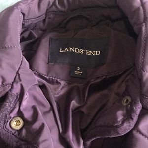 Lands’ End light weight coat.